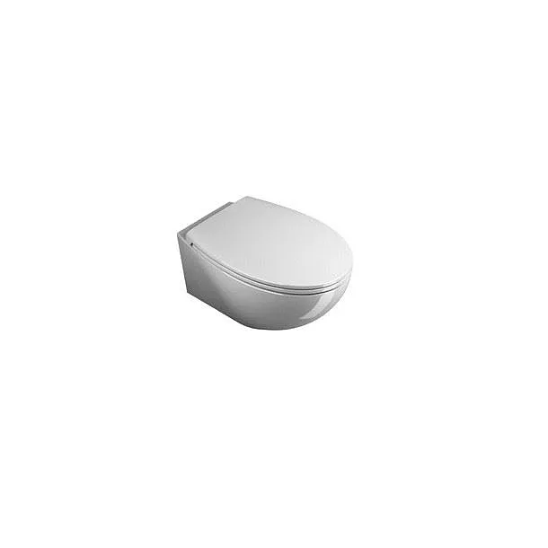 Catalano Velis miska wc podwieszana biała 57x32cm 1VSVL00