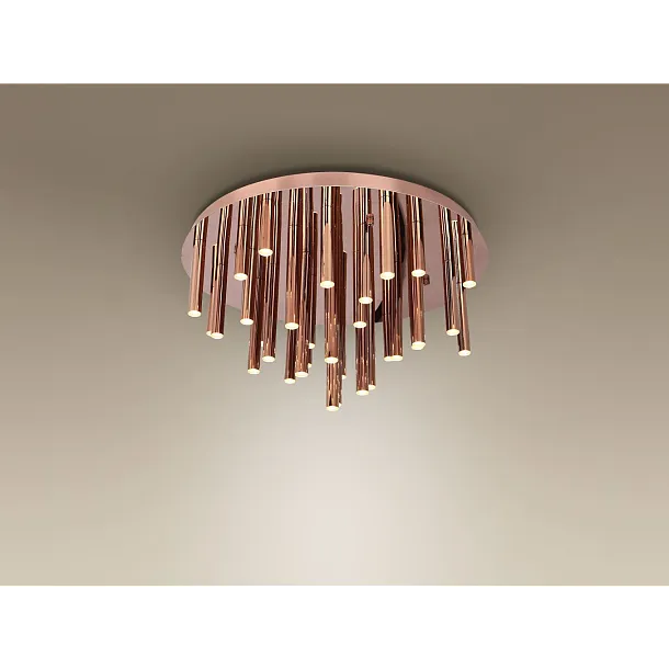 Plafon Organic Copper 33x1 Ściemnialny od Maxlight