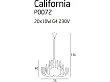 MAXLIGHT California Lampa wisząca P0072