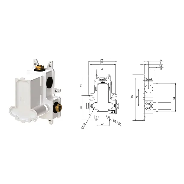 Steinberg element podtynkowy do baterii prysznicowej termostatycznej 0104110