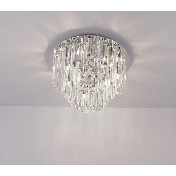 Plafon Monaco Chrom Ø42 cm od Maxlight