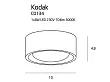 Plafon Kodak I Biały IP44 od Maxlight