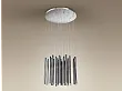 Lampa Wisząca Organic Chrom 33x1 Ściemnialna od Maxlight
