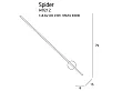 Kinkiet Spider Biały IP44 od Maxlight