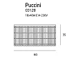 Plafon Puccini60x35 cm od Maxlight
