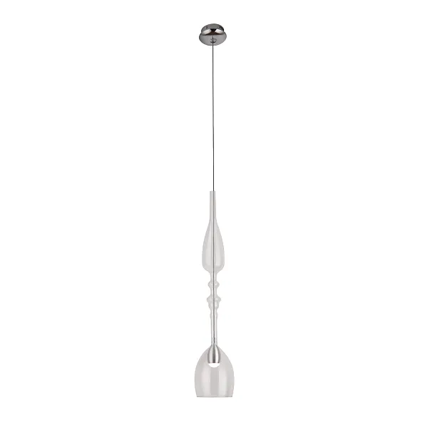 Lampa Wisząca Murano C Chrom od Maxlight
