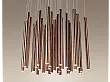 Lampa Wisząca Organic Copper Ściemnialna od Maxlight