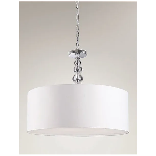 MAXLIGHT Elegance Lampa wisząca duża biała P0061