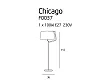 MAXLIGHT Chicago lampa podłogowa chrom F0037