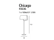 MAXLIGHT Chicago lampa podłogowa czarna F0036