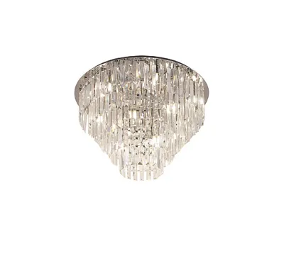 Plafon Monaco Chrom Ø42 cm od Maxlight