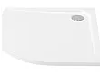 Besco Asco brodzik półokrągły ultraslim 90x90cm biały R55