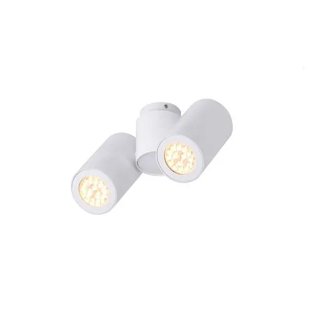 MAXLIGHT Barro II lampa sufitowa/plafon biały C0113