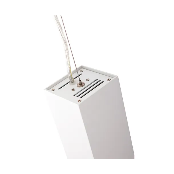 DOBAC REGINA SQUARE LAMPA WISZĄCA WHITE 8W