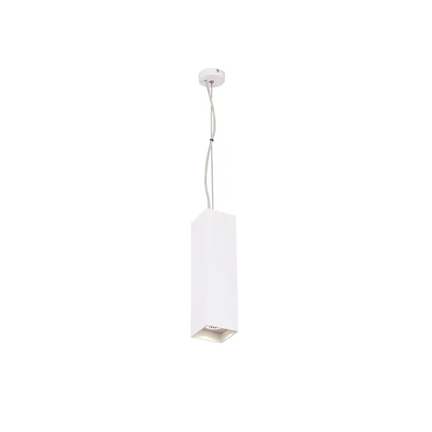 DOBAC REGINA SQUARE LAMPA WISZĄCA WHITE 8W