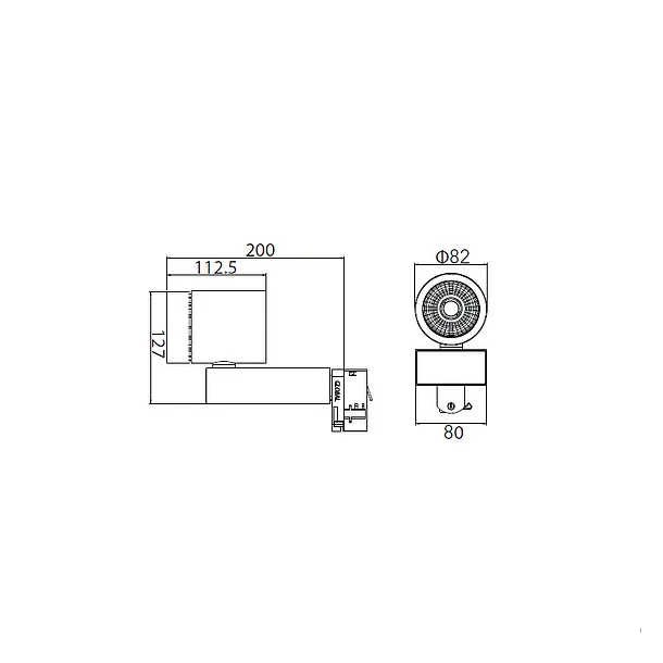 DOBAC INFERO VERTI WHITE 20W 40°