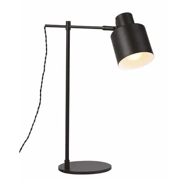 MAXLIGHT Black lampa biurkowa czarna T0025
