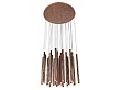 Lampa Wisząca Organic Copper Ściemnialna od Maxlight