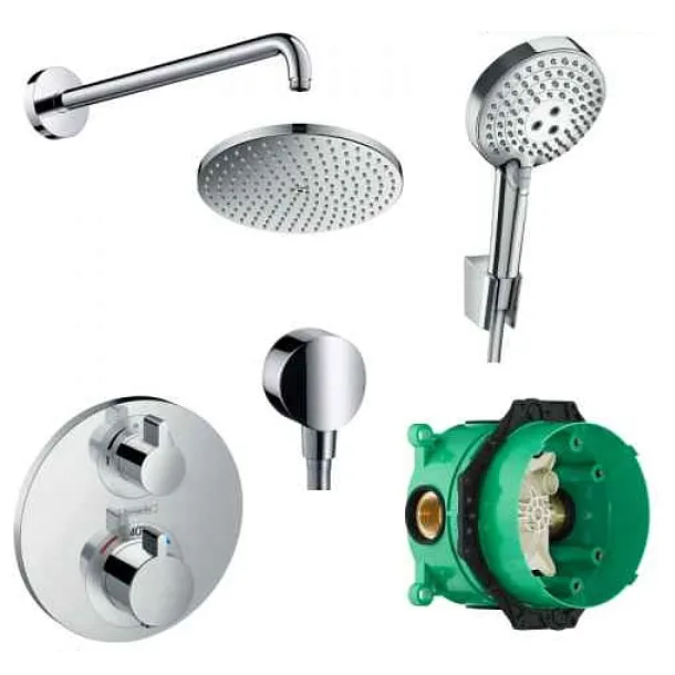 Hansgrohe Powder Rain zestaw prysznicowy podtynkowy 52056499