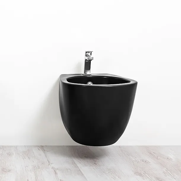 Simas Vignoni bidet podwieszany 56x36,5cm VI19 Nero mat