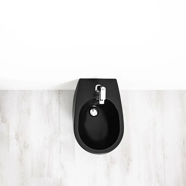 Simas Vignoni bidet podwieszany 56x36,5cm VI19 Nero mat