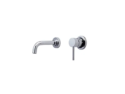 Bateria Umywalkowa Podtynkowa Liva Chrom od Mobi