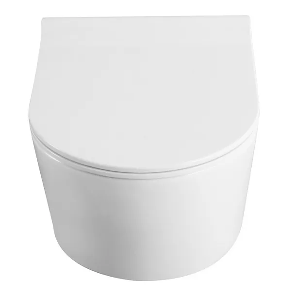 Miska WC Enjoy, Wisząca, Bezkołnierzowa