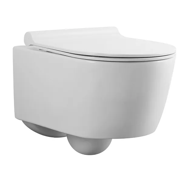 Miska WC Enjoy, Wisząca, Bezkołnierzowa