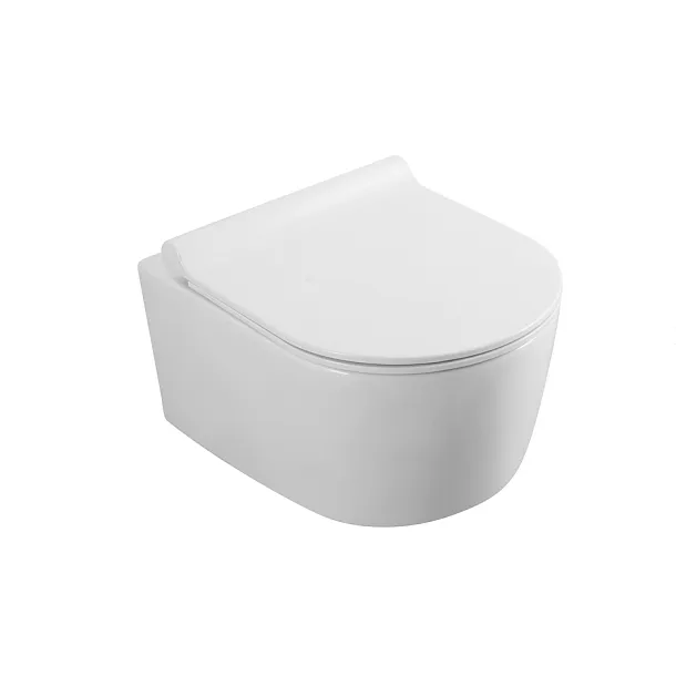 Miska WC Enjoy, Wisząca, Bezkołnierzowa