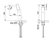 Mobi Mirage Bateria umywalkowa wysoka 411475CA