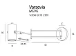 MAXLIGHT Varsovia kinkiet długi W0245