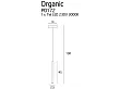 MAXLIGHT Organic Chrom lampa wisząca P0172