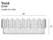 MAXLIGHT Trend plafon duży C0164