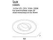 MAXLIGHT Lux oprawa podtynkowa biała H0085