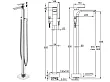 Steinberg 205 bateria wannowa wolnostojąca chrom 2051163