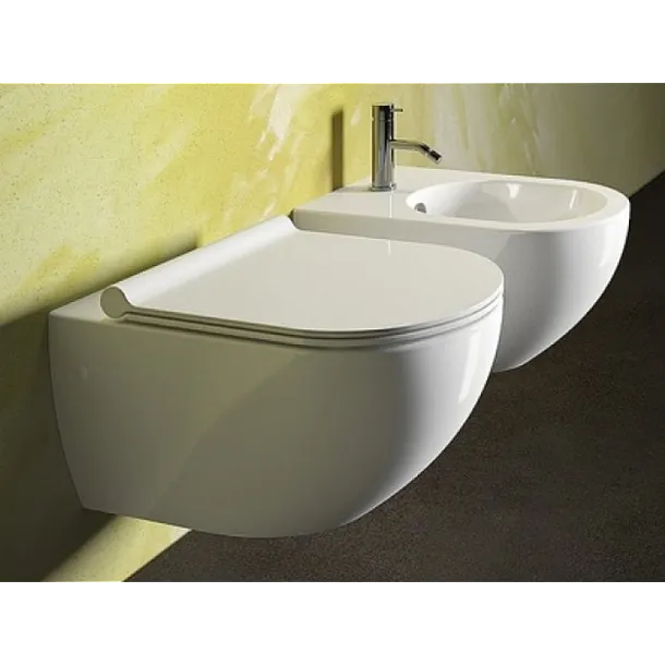 Catalano Sfera miska wc podwieszana 54,5x35cm newflush 1VSF54R00