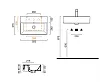 Catalano Premium umywalka podwieszana/nablatowa 55x37cm 155VP00