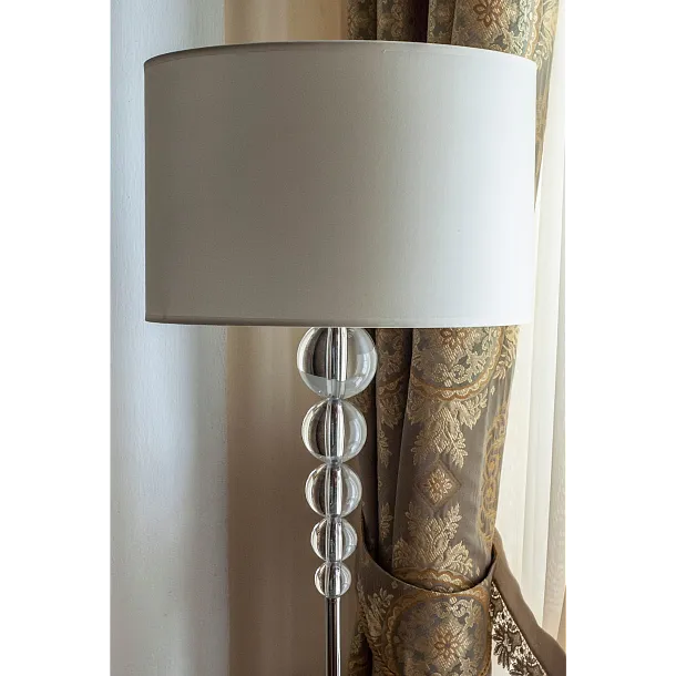 MAXLIGHT ELEGANCE lampa podłogowa biała F0038