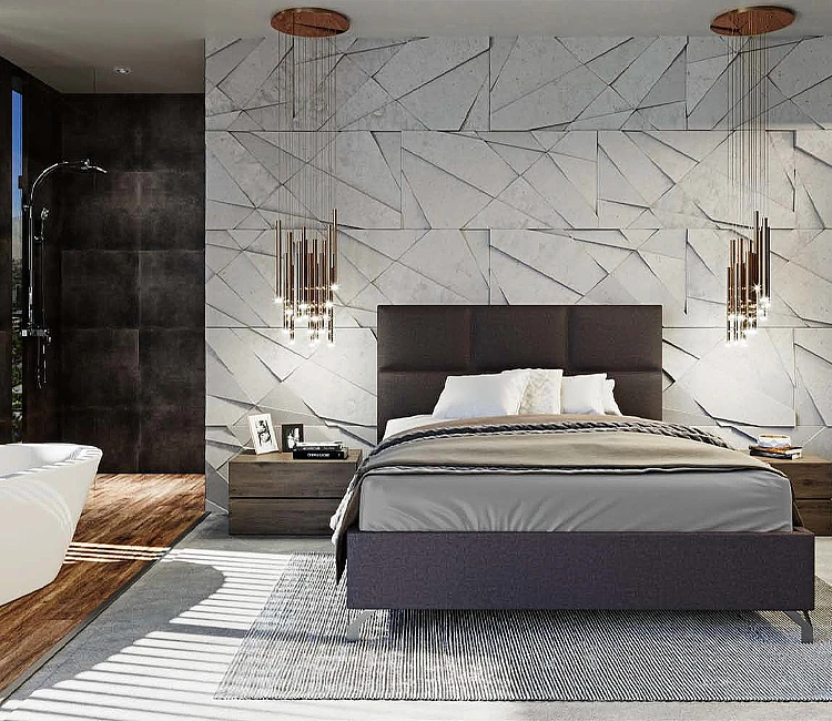 sypialna-z-wanna-wolnostojaca-wanna-wannawolostojaca-sypialnia-maxliving-750x650.jpg Sypialnia w stylu soft loft | Wyposażenie wnętrz MAXFLIZ