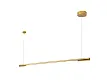 Lampa Wisząca Organic Horizon Złota 150cm od Maxlight