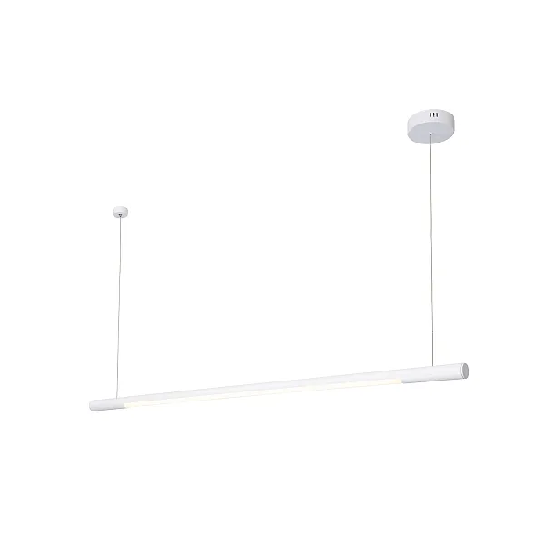 MAXLIGHT Organic Horizon lampa wisząca biała 150cm P0361