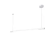 MAXLIGHT Organic Horizon lampa wisząca biała 150cm P0361