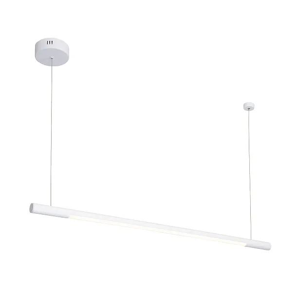 MAXLIGHT Organic Horizon lampa wisząca biała 100cm P0357