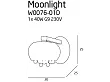 MAXLIGHT Moonlight kinkiet chrom W0076-01D