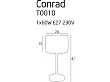 MAXLIGHT Conrad Lampa biurkowa T0010