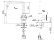 Graff Harley bateria umywalkowa oliwkowy brąz E-11400-C19-OB (5360650-OB)