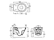 Simas Gambassi miska wc podwieszana 56,5x37,5cm Rimless GA18