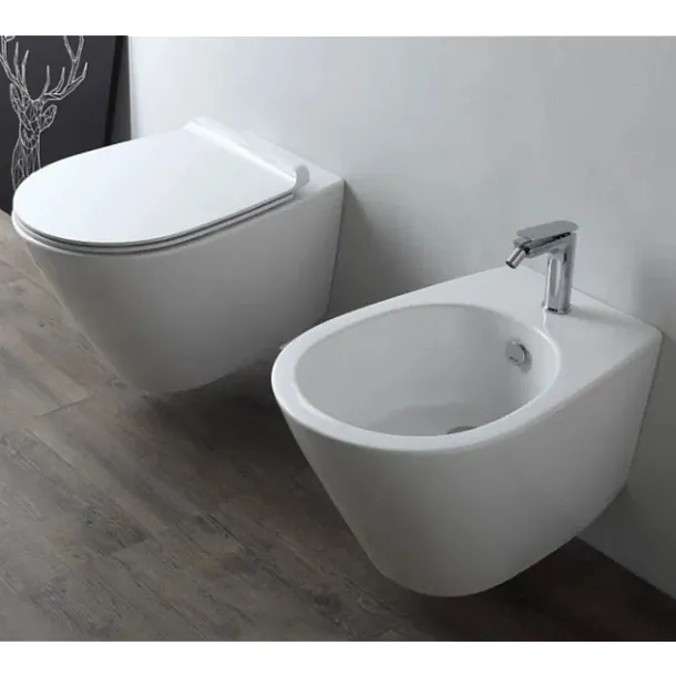 Simas Gambassi bidet podwieszany 56,5x37,5cm GA19