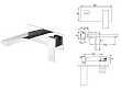 Steinberg 160 bateria umywalkowa podtynkowa chrom 1601852