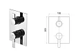 Steinberg 120 bateria prysznicowa podtynkowa chrom 12022021